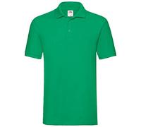 Fruit of the Loom 63-218-0 Men's Premium Polo Shirt - Green - X-Large