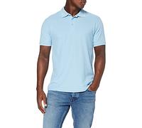 (XL, Sky Blue) Fruit Of The Loom Premium Mens Short Sleeve Polo Shirt