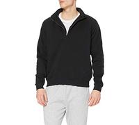 Fruit of the Loom Men's Premium Sweater, Black, L UK