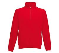 Fruit of the Loom Men's Premium Sweater, Red, Small