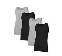 Fruit of the Loom Men's Premium Tag-Free Cotton Undershirts (Regular and Big & Tall), Tank-4 Pack-Assorted, XL (Pack of 4)