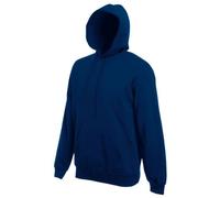 Fruit of the Loom Men's Pull-over Classic Hooded Sweat, Blue (Marineblau), M UK