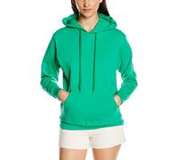 FRUIT OF THE LOOM Men's Pull-over Classic Hooded Sweat, Kelly Green, XL UK