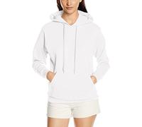 Fruit of the Loom Men's Pull-over Classic Hooded Sweat, White, M UK