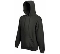Fruit of the Loom Men's Pull-over Premium Hooded Sweat, Charcoal, XX-Large