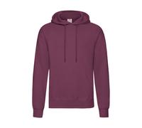 Fruit of the Loom Mens R Hoodie (Burgundy) - Size X-Large