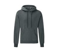 Fruit of the Loom Mens R Hoodie (Charcoal) - Size Small