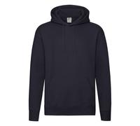 Fruit of the Loom Men's R Hoodie in Mid Navy | Size: Large Fruit Of The Loom Mid Navy L