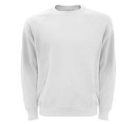 Fruit of the Loom Mens Raglan Sleeve Belcoro® Sweatshirt (2XL) (White)