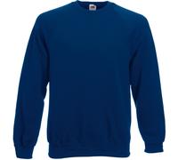 (3XL, Navy) Fruit Of The Loom Mens Raglan Sleeve Belcoro Sweatshirt