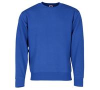 Fruit of the Loom Men's raglan sweatshirt, royal, XXL
