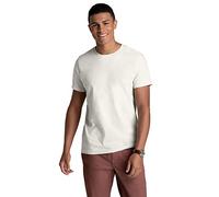 Fruit of the Loom Men's Recover Cotton T-Shirt Made with Sustainable, Low Impact Recycled Fiber, Ivory, S