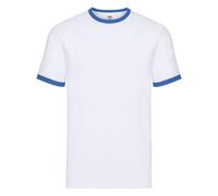 Fruit of the Loom Mens Ringer Contrast T-Shirt / N/A N/A RW9299