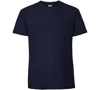 Fruit of the Loom Mens Ringspun Premium Tshirt (S UK) (Deep Navy)