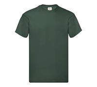 Mens Screen Stars Original Full Cut Short Sleeve T-Shirt - Bottle Green / 2XL
