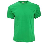 Fruit of the Loom Mens Screen Stars Original Full Cut Short Sleeve T-Shirt (L) (Kelly Green)