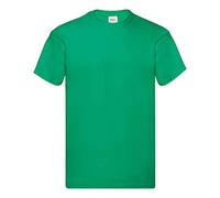 Fruit of the Loom Mens Screen Stars Original Full Cut Short Sleeve T-Shirt (M) (Kelly Green)