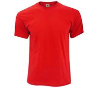Screen Stars Original Full Cut Short Sleeve T-Shirt Fruit Of The Loom Red M