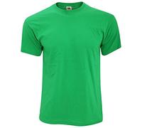 Fruit of the Loom Mens Screen Stars Original Full Cut Short Sleeve T-Shirt (S) (Kelly Green)