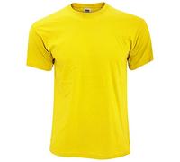 Fruit of the Loom Mens Screen Stars Original Full Cut Short Sleeve T-Shirt (S) (Sunflower)