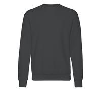 (2XL, Light Graphite) Fruit Of The Loom Mens Set-In Belcoro Yarn Sweatshirt