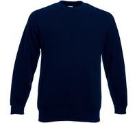 Fruit of the Loom Mens Set-In Belcoro Yarn Sweatshirt (Deep Navy) - Blue - Size 5XL