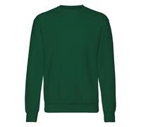 (3XL, Bottle Green) Fruit Of The Loom Mens Set-In Belcoro Yarn Sweatshirt