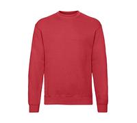 Fruit of the Loom Men's set-in sweatshirt - Red - Medium