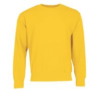 Fruit of the Loom Men's Set-in Sweatshirt - Yellow - Small