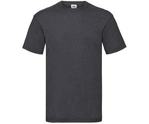 Fruit of The Loom - Men's Short Sleeve Crew Neck T-Shirt, Dark Grey, S