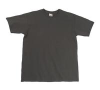 Fruit of the Loom - Men's Short Sleeve Crew Neck T-Shirt, Light Graphite, 3XL