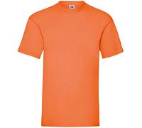 Fruit of the Loom - Men's Short Sleeve Crew Neck T-Shirt, Orange, 3XL