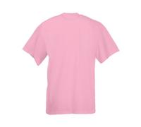 Fruit of the Loom - Men's Short Sleeve Crew Neck T-Shirt, Pink Light, XL