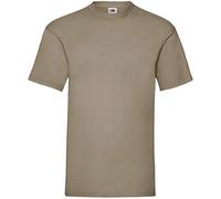 Fruit of the Loom Men's Short Sleeve Crew Tee Khaki