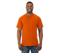 Fruit of the Loom Men's Short Sleeve Crew Tee, X-Large - Burnt Orange