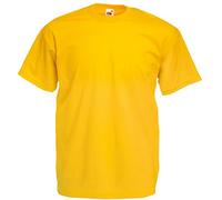 Fruit of the Loom Men's Short Sleeve T-Shirt Yellow yellow Size:XXL
