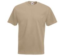 Fruit of the Loom Men's Short-Sleeved T-Shirt - Grey - Small