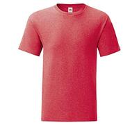 Fruit of the Loom - Men's Short-Sleeved T-Shirt Red