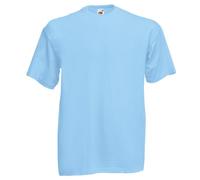 Fruit of the Loom Men's Short-Sleeved T-Shirt - Sky Blue - Medium
