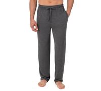 Fruit of the Loom Mens Signature Breathable Mesh Sleep Pants (Grey Heather, Large)