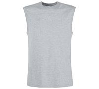 Fruit of the Loom Mens Sleeveless Vest/Tank Top (L) (Heather Grey)