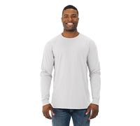 Fruit Of The Loom Mens Sofspun Long Sleeve T-Shirt, XL, White