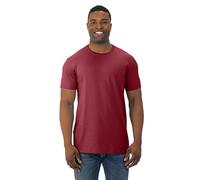 Fruit Of The Loom Mens Sofspun Short Sleeve T-Shirt, L, Cardinal
