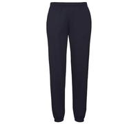 Fruit of the Loom Men's Sports Trousers, 2 x Deep Navy Elastic + 1 Hl Purchase Notepad, 3XL