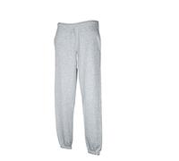 Fruit of the Loom Men's sports trousers, Grey Soft Elastic + 1 Hl Purchase Notepad, XL