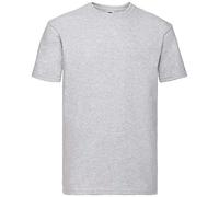Fruit of the Loom Mens Super Premium Short Sleeve T Shirt Ash L