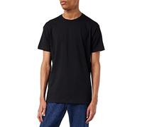 Fruit of the Loom Men's Super Premium Short Sleeve T Shirt, Black, XXL UK
