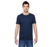 Fruit of the Loom Men's Super Premium Short Sleeve T-Shirt, Deep Navy, Large