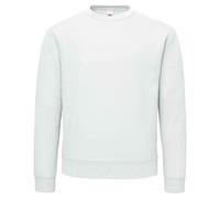 Fruit of the Loom Mens Supercotton Plain Sweatshirt (White) - Size 3XL