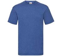 Fruit of the Loom Men's T-Shirt, Retro Heather Royal., XL